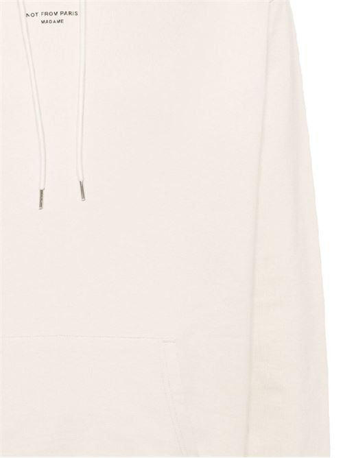 Light beige cotton sweatshirt DRÔLE DE MONSIEUR | PERMHO161CO127MT